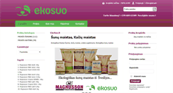 Desktop Screenshot of ekosuo.lt